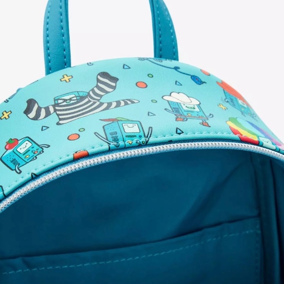 NWT Adventure Time BMO AOP Mini Backpack - Picture 4 of 4